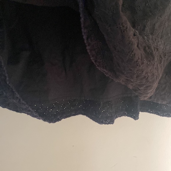 Ralph Lauren Cotton Eyelet Skirt 14 - Picture 3 of 7